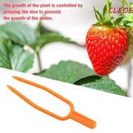CLEOES Garden Tools 50pc Agriculture Strawberry Fork Fixing Clamp