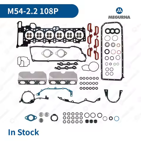Engine Rebuild Overhaul Kit Full Cylinder Head Gasket Seal Set for BMW M52 2.2L 3, 5Series E46 E39 E