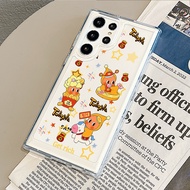 Samsung S26 Ultra S25 Ultra S25FE S24 Ultra A56 A26 A55 Happy New Year Twinkle Twinke Hard Transpare