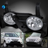 flightcar a pair(left and right)Front Bumper Fog Light Lamp Driving Light Foglights For HONDA CRV CR