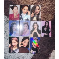 Girl Group PHOTOCARD and POB