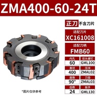 Disco Cutter Head Heavy Duty 75 Degree 90 Degree Reversible End Face Right Angle Milling Cutter Head