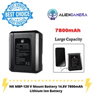NK MBP-120 V Mount Battery 14.8V 7800mAh Lithium Ion Battery