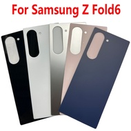 For Samsung Galaxy Z Fold 6 Fold6 5G F956B Back Battery Cover Glass Door Rear Housing Cover Replacem