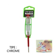 Obeng Tespen Listrik Chrome TESPEN NON BUNYI