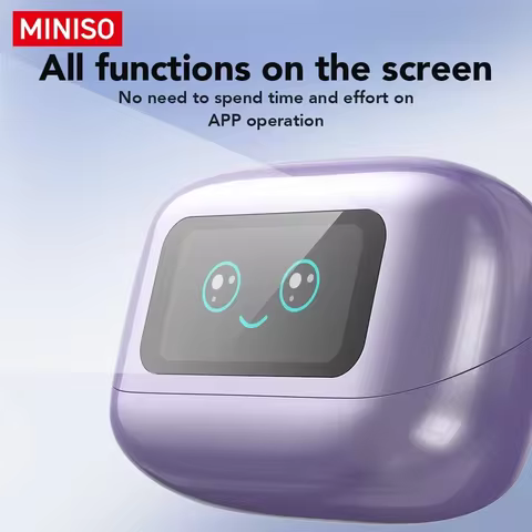 MINISO MS199 Earphones Bluetooth V6 AI Translator Earbuds OWS Earclip Longlife Wireless Headphone wi