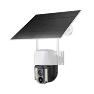SouthOcean V380 Solar 8MP CCTV Dual Lens CCTV 4G SIM Card Solar Battery Outdoor Waterproof Wireless Camera Color Night Vision