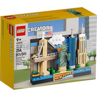 QKQK/Brand New Ready Stock Invoice LEGO 40519 New York Postcard LEGO Postcard Series