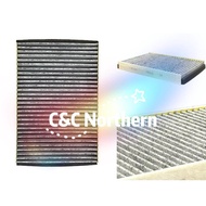 Active Carbon Cabin Air Filter - Volvo S60 Volvo S80 Volvo V60 Volvo V70 Volvo XC60 Volvo XC70