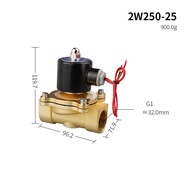 วาล์วไฟฟ้า1/4 "3/8" 1/2 "3/4" 1 "DN8/10/15/20/25ปกติปิดนิวเมติกสำหรับน้ำและน้ำมันอากาศ DC24V DC12V A