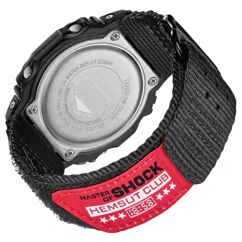 Hemsut Watch Band For Casio Gshock Nylon 16 18MM Comfortable And Breathable Fashion Straps Compatibl