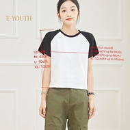 Eyouth 13103 DualTone Raglan Tee