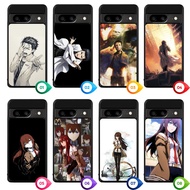Custom Google Case PIXEL 10 9 9A 8 8A 7 7A 6 6A 5 5A 4 4A 3 3A 2 Pro XL 4G 5G Okabe, Makise D0105
