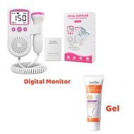 OMRON Doppler Fetal Monitor LCD Backlight Pulse Meter with Independent Probe Loud and Clear Intellig