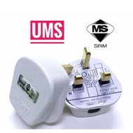 UMS PLUG TOP ( SIRIM )  3 PIN 13 AMP / 15 AMP