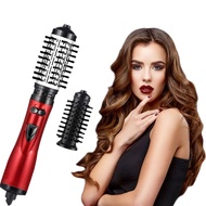 【Wireless】 3 In 1rotating Electric Hair Straightener Brush Professional Hair Heating Curling Comb Ironing Dryer Blow Dry Styling Appliances