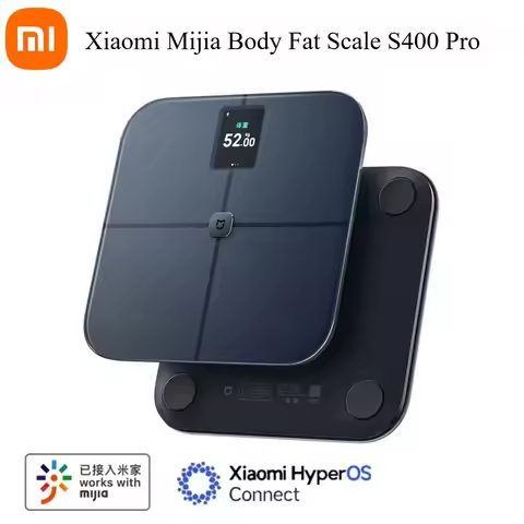 Xiaomi Mijia Body Fat Scale S400 Pro 3.5in TFT Color Screen Bluetooth5.1 Smart Home Body Composition