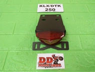 ท้ายสั้น KLX250 DTK250 DTRACKER250 #แบบมีไฟเลี้ยวในตัว #โครงเหล็กหนา 1.2 mm ไฟท้าย KLX250 DTK250 D-T