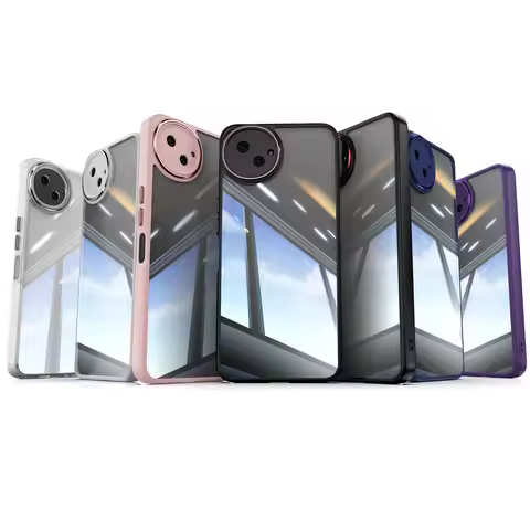 Metal 2IN1 TPU Case For Sharp Aquos Sense 9 10 R10 R11 Fashion Glass Cover Anti-knock Cases For wish
