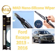 Ford Escape 2013 - 2016 T1 Original MAD Nano-BOND Silicone Wiper Blade Windshield (1SET) Silicone Windshield Wipers