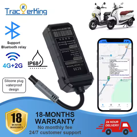 TrackerKing EC35 4G GPS Tracker IP67 Waterproof Mini Car Tracker for Car SUV Truck Bus ST901 EC35 ra