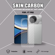 POCO F7 POCO F7 PRO POCO F7 ULTRA SKIN CARBON TRANSPARENT ANTI-SCRATCH BACK POCO F7 POCO F7 PRO POCO