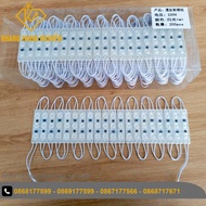 (Giá 1 vỉ 20 thanh) Led dán module 3 bóng 7216 - 220V siêu sáng Led hắt 3 bóng 220V