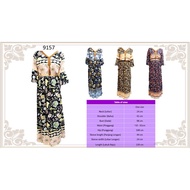 Batik floral maxi casual dress -Zes Boutique