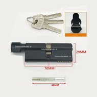 Silinder Kunci Pintu Kecil 3 Anak Kunci | Silinder Kunci Pintu 70mm Kecil