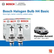 Bosch H4 Halogen Headlight Bulb (60/55W) set of 2 for Hyundai Accent MC
