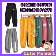 kids long pants cotton kids tracksuit jogger pants casual trousers seluar panjang budak cotton seluar trek sweatpants