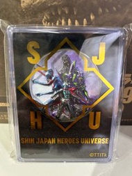 全新 購於日本 SJHU Shin Japan Heroes Universe 新 日本英雄宇宙 奄野秀明 新世紀福音戰士 真 哥斯拉 2016 真超人 幪面超人 會場彩繪金屬幣 金幣 日本製
