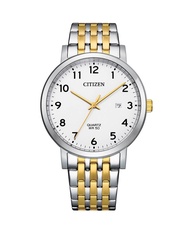 CITIZEN นาฬิกาข้อมือผู้ชาย BI5076-51A Stainless Steel Two Tone Men's Watch Quartz ( ระบบถ่าน )