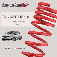 Tanabe DF210 Honda Jazz GE GE8 Coil Spring Lowering Kit Coilspring Per