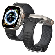 SPIGEN สายสำหรับ Apple Watch 49/45/44/42mm [Athlex] Silicone + Nylon Fabric / สาย Apple Watch 49/45/