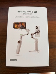 99%新 行貨 Insta360 Flow 2 Pro (Creator Kit) 創作者套裝 補光燈