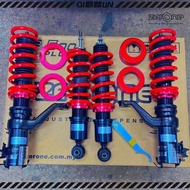 Honda Civic ES 1.7/2.0 | EM2 - ZERONE SSR500 PLUS HILO BODYSHIFT ADJUSTABLE SUSPENSION / COILOVER