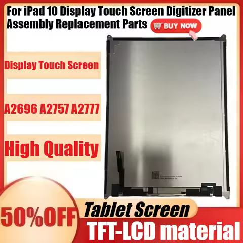 New A2696 A2757 A2777 Lcd For iPad 10 Display Touch Screen Digitizer Panel Assembly Replacement Part