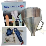 Spray Gun Hopper Gun Cat Semen Tembok Air Cement Texture