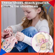 CODS Preschool Shoe Tying Tool Fun Shoelace Learning Game 2 Pcs Wooden Shoe Lace Tying Practice Boar