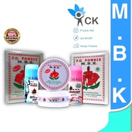 Ck - Powder MBK 12 Sachets/MBK Tin Silver/MBK Silver 12 Sachets/MBK Roll On/Deodorant/Body Odor Remo