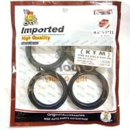 KTM (DUKE 390)(RC 200/250/390) FORK DUST SEAL & FORK OIL SEAL SET(4 PCS)