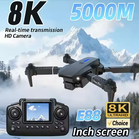 Original New E88PRO Drone 8K 5G Professional HD Dual Camera Aerial Photography Remote Control Aircra