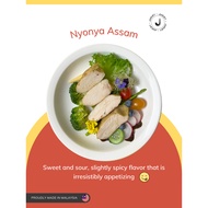 【Ready-to-Eat】Nyonya Assam Chicken Breast - Sous Vide Cooked , 180-200 gram , Healthy Meal , Homemad