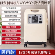 เครื่องผลิตออกซิเจนทางการแพทย์แบบปรับการไหลของ5L Jumao พร้อม JM-5ANI ฉีดละอองสำหรับใช้ในครัวเรือน