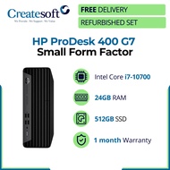 HP ProDesk 400 G7 SFF | Intel i7-10700 | 24GB RAM | 512GB Office & business use