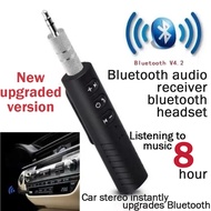KSL Car Bluetooth Receiver 3.5mm AUX Audio Adapter Mobiles Phone Hands-Free Receiver Bluetooth
