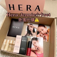 Blackpink hera jennie 唇膏小卡 set