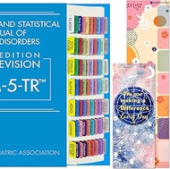 Index Tabs for DSM-5-TR, DSM-5, Laminated and Color-Coded, 100 DSM-V-TR Tabs in Total, with Alignmen