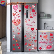 [January New] 9 Sheets Valentine's Day Heart Window Stickers for Glass Window Party Supplies❀